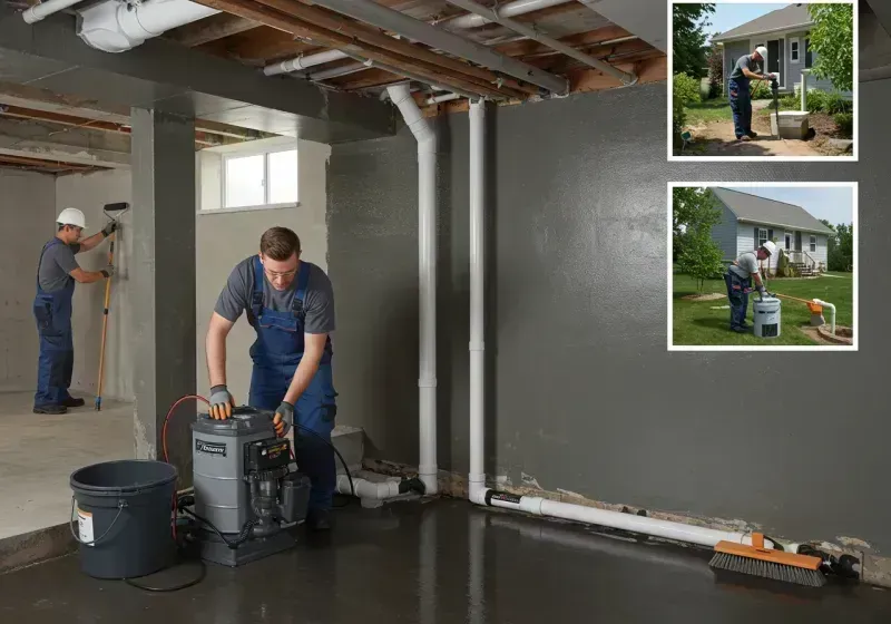 Basement Waterproofing and Flood Prevention process in Scott, LA